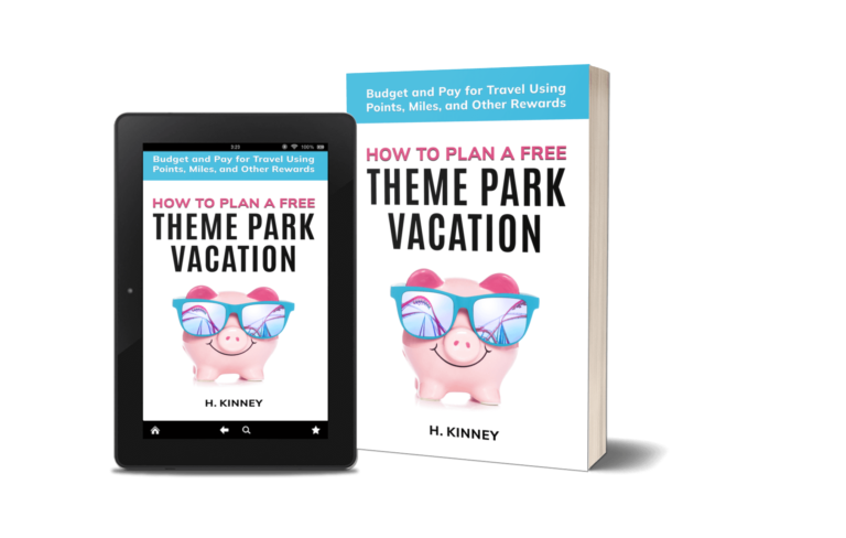 how to plan a free theme park vacation book and ebook