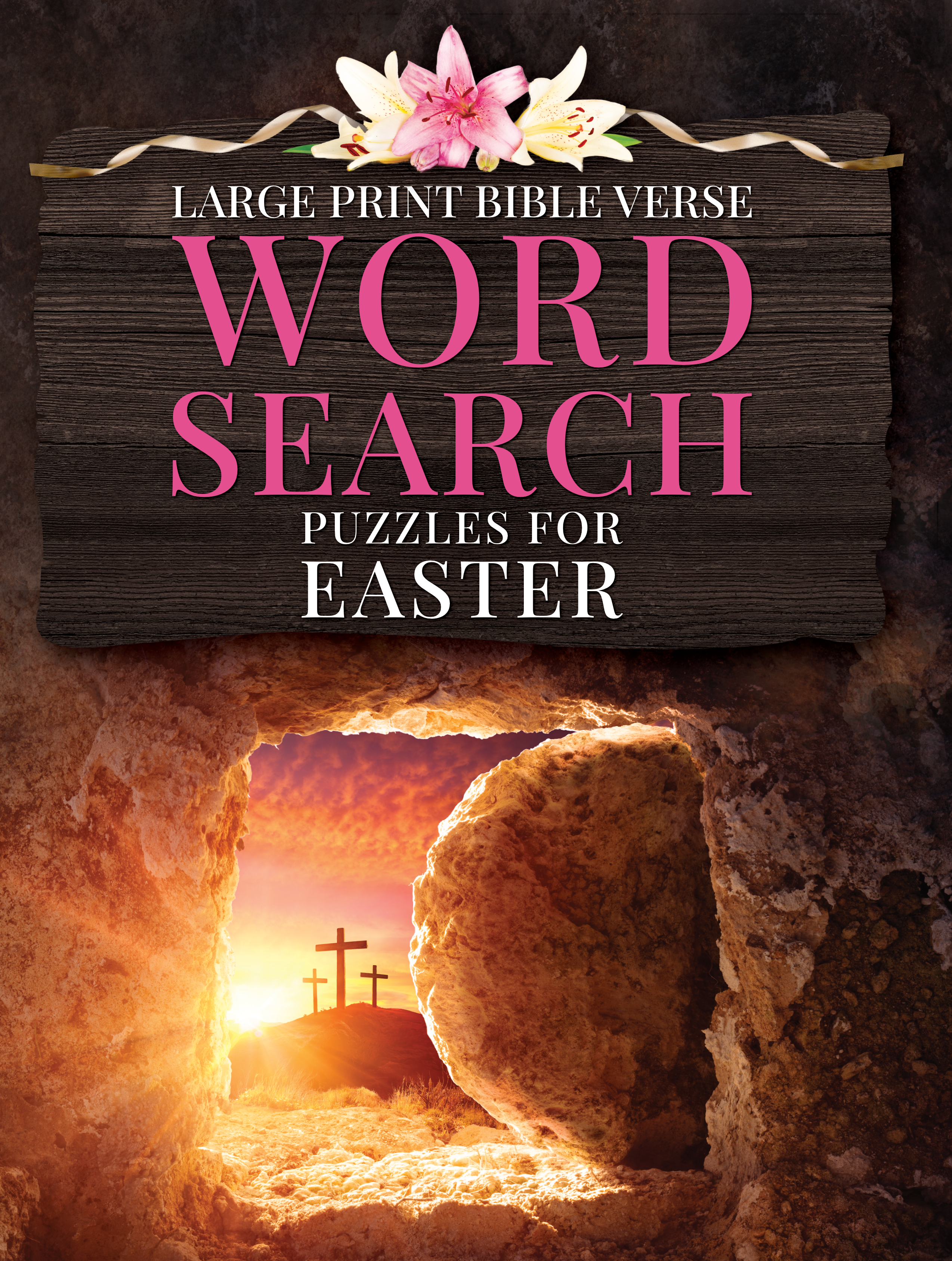 Large Print Bible Verse Word Search Puzzles for Easter