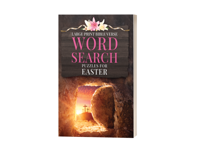 Large Print Bible Verse Word Search Puzzles for Easter book